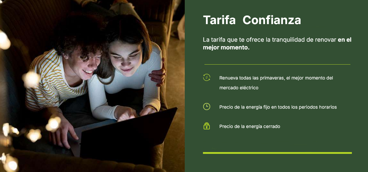 Tarifa-confianza Factura luz barata